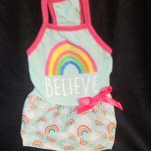Pink Rainbow Dog Clothing & Accessories